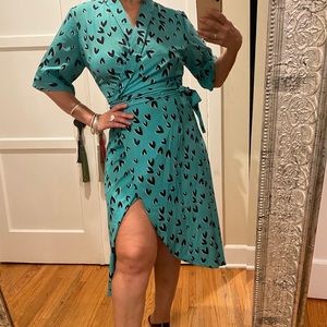 Wrap around kimono dress